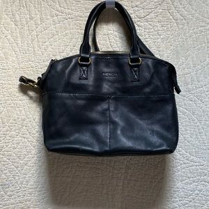 American leather company black purse